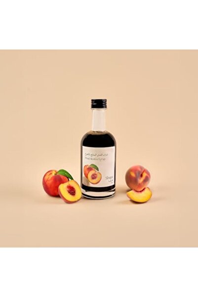 SHAYA Peach Iced Tea Syrup Concentrate, 330ml, Natural Tea Extract with Juicy Peach Flavor, Makes 10