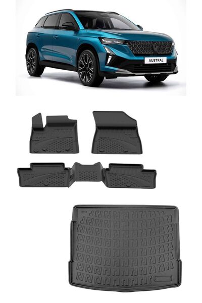 gülsoy oto Yeni Renault Austral Havuzlu Paspas ve Bagaj Havuzu 2025