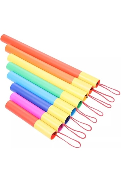 MegArya Boomwhackers BWDG Tuned Percussion Tube Set – C Major Diatonic Scale – Colorful