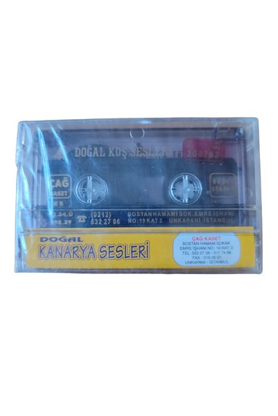 çağ kaset Natural Canary Sounds – Cassette – Collection Item – 1992