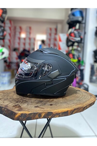 JİEKAİ Jk Çene Açılır Güneş Vizörlü Kask