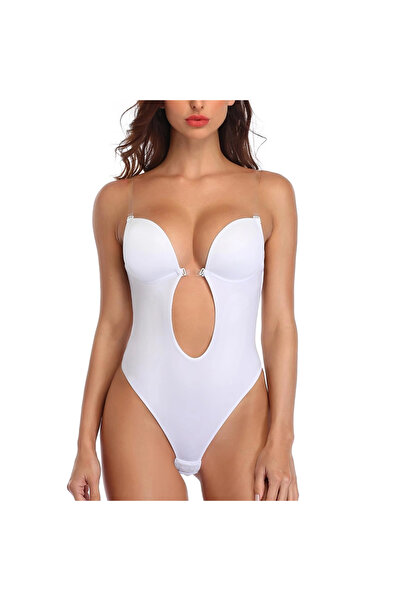 OEM Women's body shaper, White, M