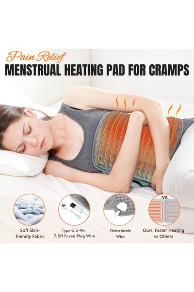 ComfyVibe Wearable Heating Pad Electric Heating Pad with Temperature Settings Heating Pad for Neck Shoulder