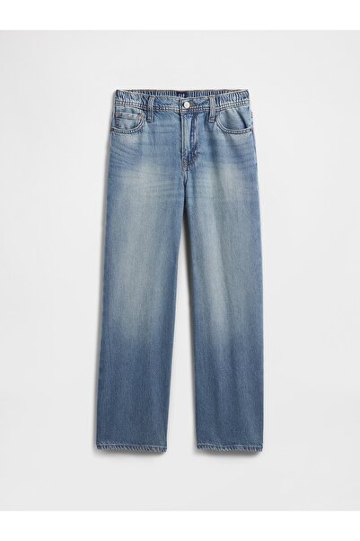 GAP Erkek Çocuk Mavi Soft Baggy Jean Pantolon