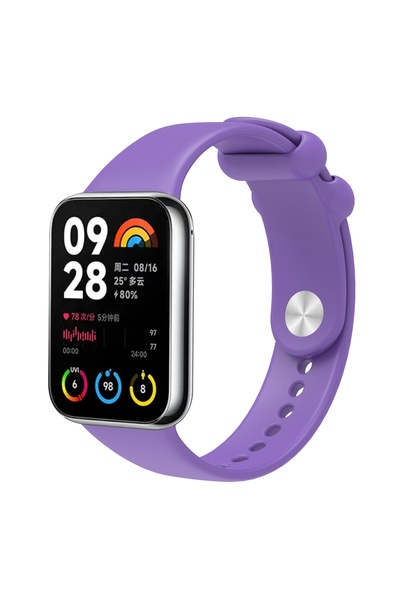 bbtech Xiaomi Redmi Watch 4/Watch 5/Mi Band 8 Pro/Mi Band 9 Pro Klasik Siliko...