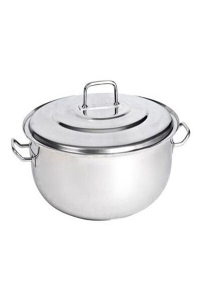 Net Çelik Helvane Pot with Lid 50X20 - 36 Liter