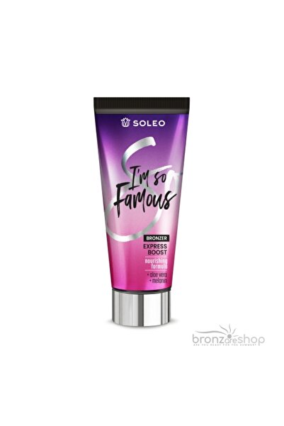 Soleo Crema de bronzat, Glamour I am So Famous, 15/150ml