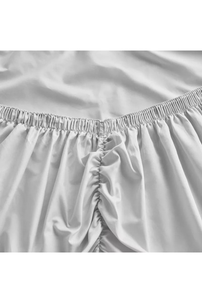 Home Centre Eternity Cotton Percale 325 Thread Count Super King Fitted Sheet - 200x205 cm starstarstarstarstar