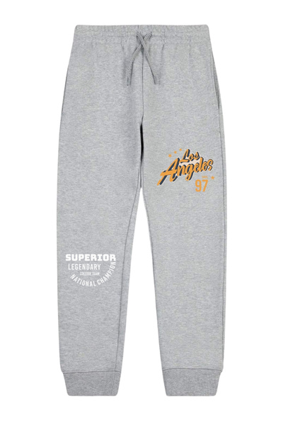 panios kids Los Angeles Printed Double Pocket Boys Jogger Sweatpants