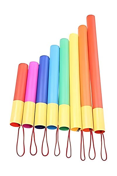 MegArya Boomwhackers BWDG Tuned Percussion Tube Set – C Major Diatonic Scale – Colorful
