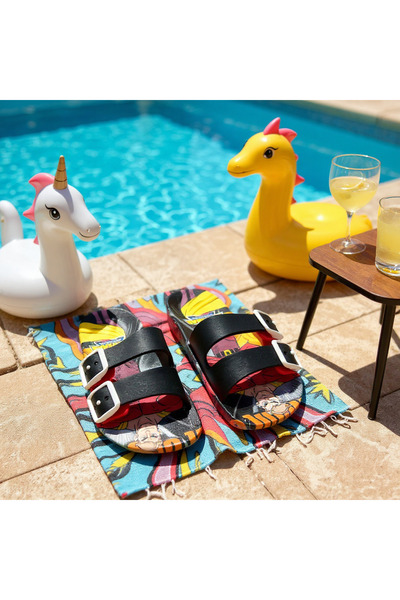 GEZER Children Girls Boys Summer Pool Street Sea Anti-Slip Children's Slippers