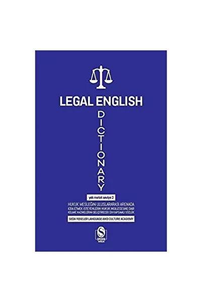 Bloomsbury Legal English Dictionary : Yek Metot Level 2 + Sticky Note Paper