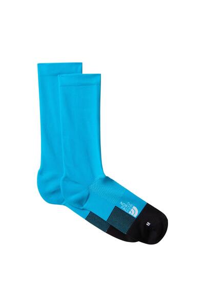 THE NORTH FACE Never Stop Trail Run Crew Sock Unisex Socks Nf0A8Egkd7R1 Blue-M