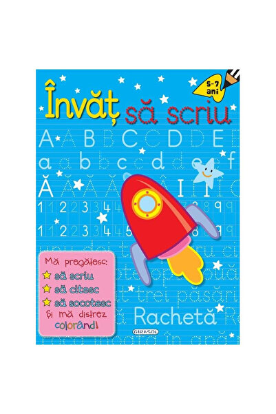 GIRASOL Invat sa scriu, citesc, socotesc si ma distrez colorand