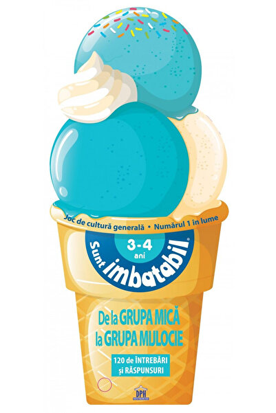 Dph Sunt Imbatabil - Editie inghetata - 3 - 4 ani - pentru copiii care se pre...