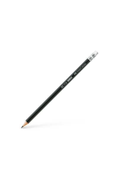 Faber Castell Faber-Castell HB hexagonal graphite pencil with eraser 1112