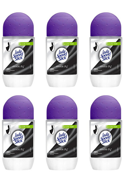 Lady Speed Stick Lady Speed Stıck Roll On Powder Fresh 50 Ml (6ADET)