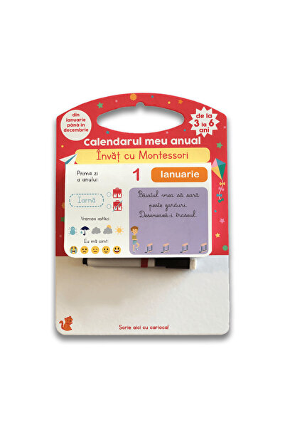 Dph Calendarul meu anual - Invat cu Montessori - de la 3 la 6 ani