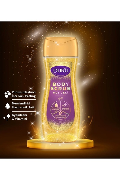 Duru Body Scrub Duş Jeli Gold 450ml