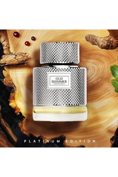 AMD Perfumes Oud Shimmer Silver By AMD Perfumes Unisex Fragrance EDP 100ml