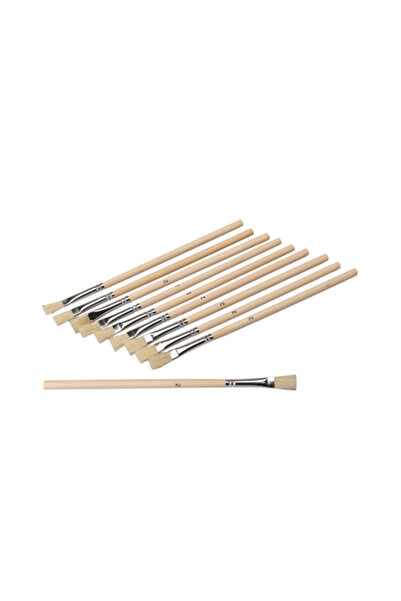 OColor Set of 10 glue brushes