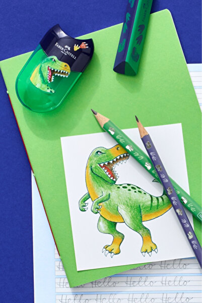 Faber Castell Faber-Castell dinosaur dust free pencil eraser