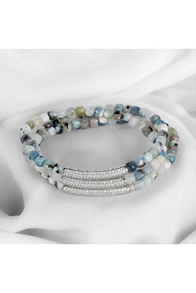 MORPHORA Noor Large Aquamarin Tesbih Bileklik