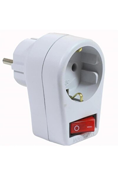 Almera Switched Grounded Male Plug