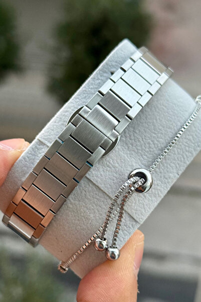 Homies Women's Wristwatch Case Cord Steel Thin Case 5Atm Waterproof with Gift Box and Bracelet Gift.