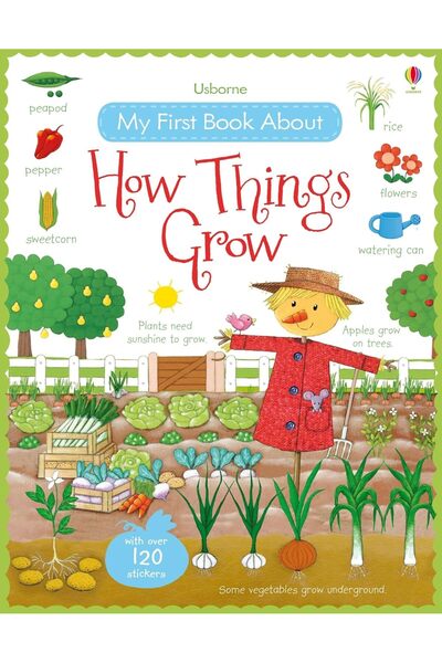 Bloomsbury USB - My First Book about How Things Grow Sticker Book + Sticky Note Paper