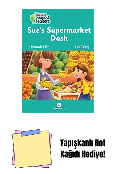 Bloomsbury Sue’S Supermarket Dash: Beginner Pre A1 + Sticky Note Paper