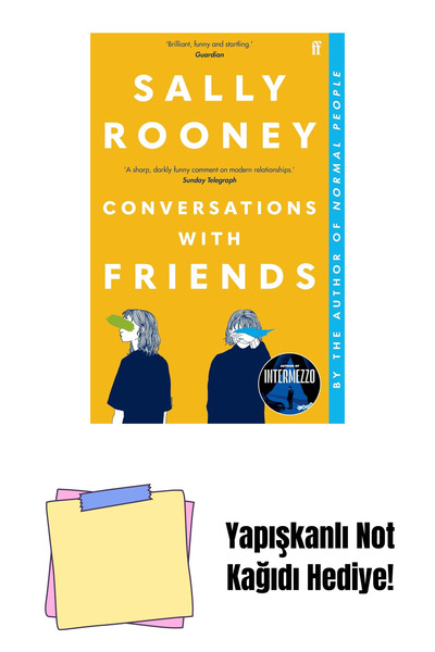 Bloomsbury Conversations with Friends:'Brilliant, Funny and Surprising.' Guardian + Sticky Note Paper