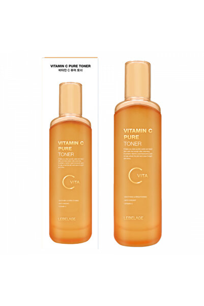 LEBELAGE Toner pentru fata si gat cu Vitamin C, 120 ml