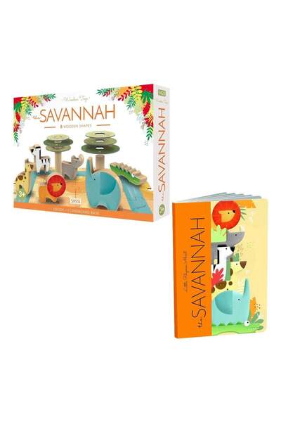 Sassi Junior بازل - كتب وألعاب خشبية - سافانا