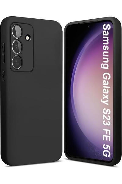 OEM Husă de telefon pentru Samsung Galaxy S23 5G, neagră, silicon TPU moale, ...