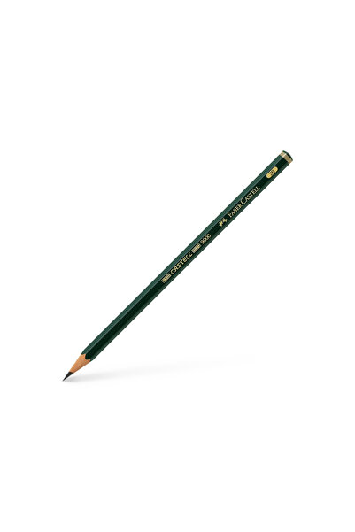 Faber Castell Μολύβι γραφίτη Castell 9000 Faber-Castell 2B εξαγωνικό