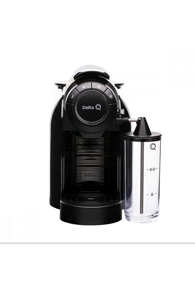 Delta Qool coffee maker supports water and milk