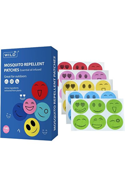 Generics WILD+ Mosquito Repellent Stickers-180Pcs