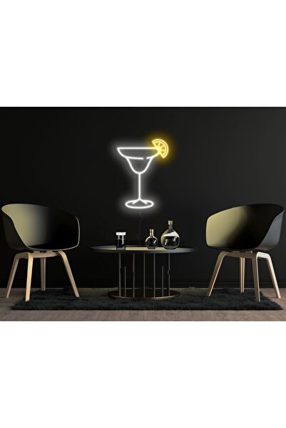 BİZ BU İŞİN KEYİF KISMINDAYIZ Cocktails Bardak Neon Tabela
