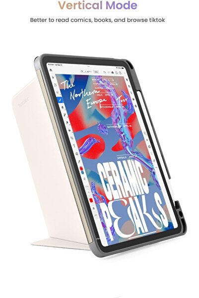 OEM Husă pentru tabletă pentru iPad Air 11 inch M2 2024, iPad Air 10.9 inch generația a 5-a/a 4-a cu funcție Auto Sleep Wake