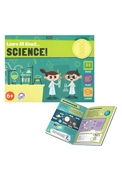 Sassi Junior نموذج ثلاثي الأبعاد وكتاب - كل شيء عن العلوم