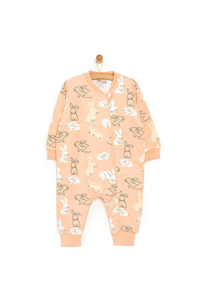 ebebek Hello Baby HelloBaby Kız Bebek Uyku Tulumu 1 Tog Fermuarlı Bisiklet Ya...