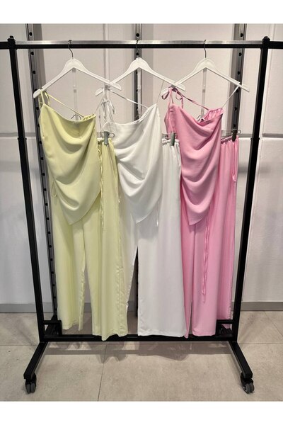 NOXS One Shoulder Lace up Suit