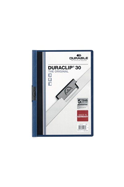Durable Dosar plastic Duraclip Original 30 Durable, Albastru