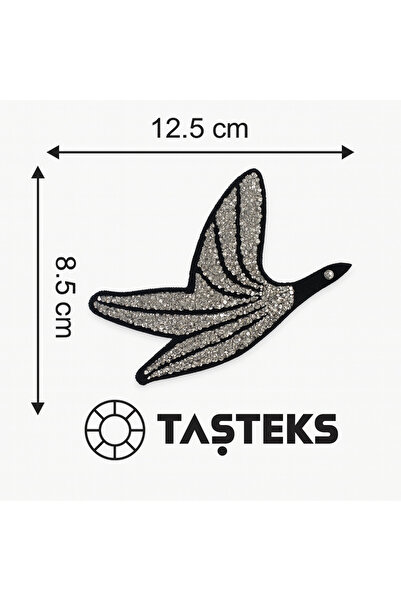 Taşteks TAŞLI Ütülenebilen veya Sticker Olarak Kullanılabilen Kuş Modeli