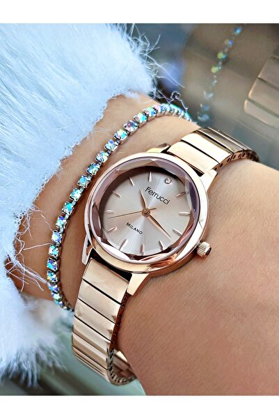 Ferrucci ROSE METAL KADIN KOL SAATİ