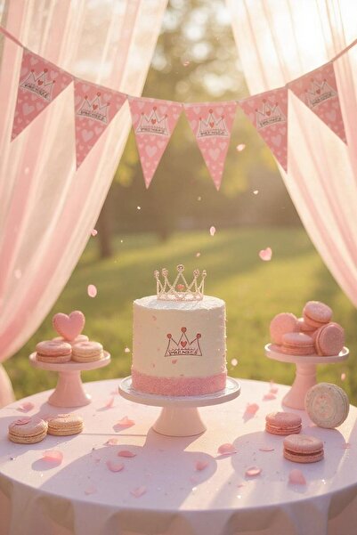 Cadde Süs علم الأميرة ذو 9 أعلام