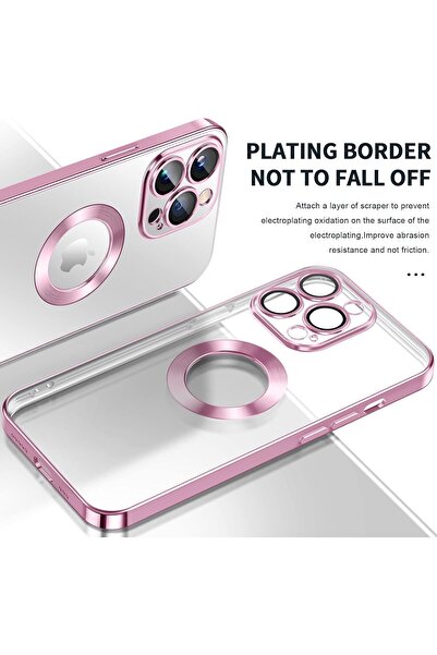 Generic Case Compatible for iPhone 14 Pro Max | Soft TPU Electro-Plating Protective