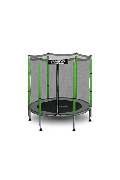 DacEnergy Trambulina de gradina, 6 stalpi fixati cu spuma, plasa externa de protectie, inchisa cu fermoar, ...