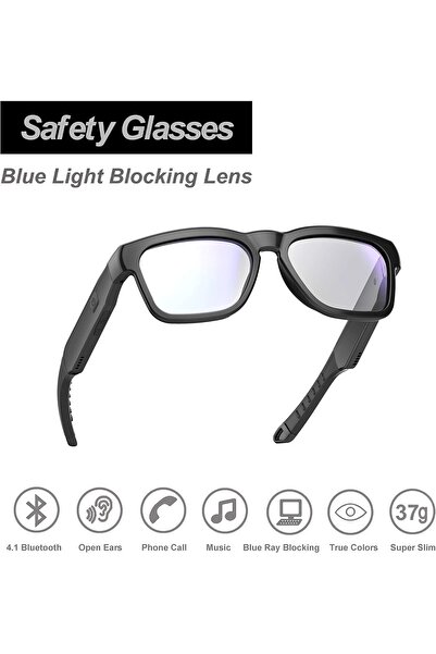 Generic OhO Sunshine Smart Glasses Unisex, Clear Glasses with Bluetooth Speaker and UV Protection Blue Light